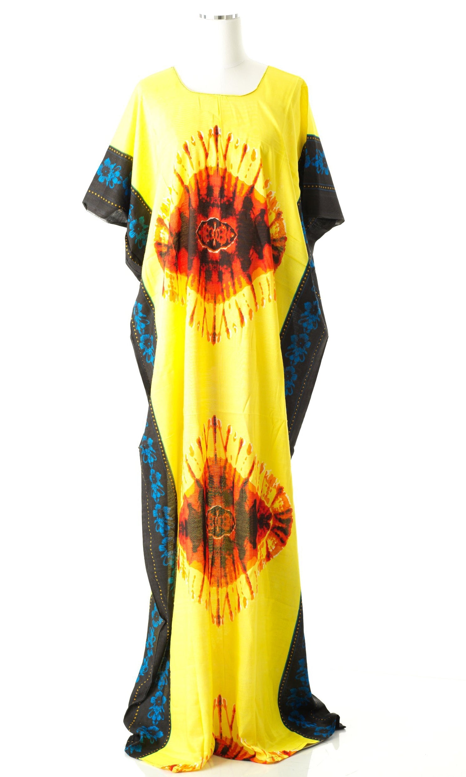 Yellow Volcano Vibes bati dress Kabayare
