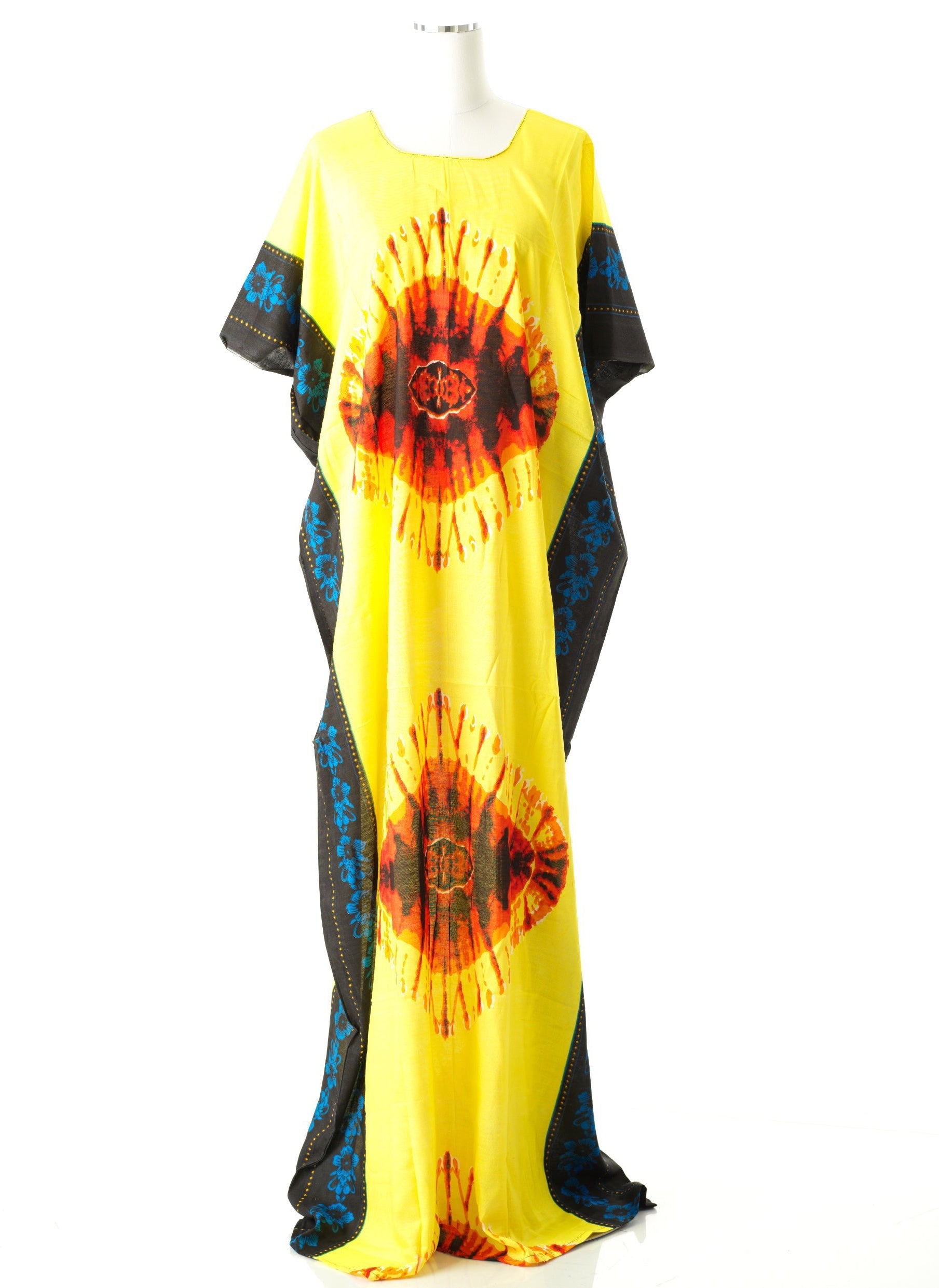 Yellow Volcano Vibes bati dress Kabayare