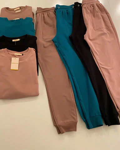 matching set just in time for Pre-fall