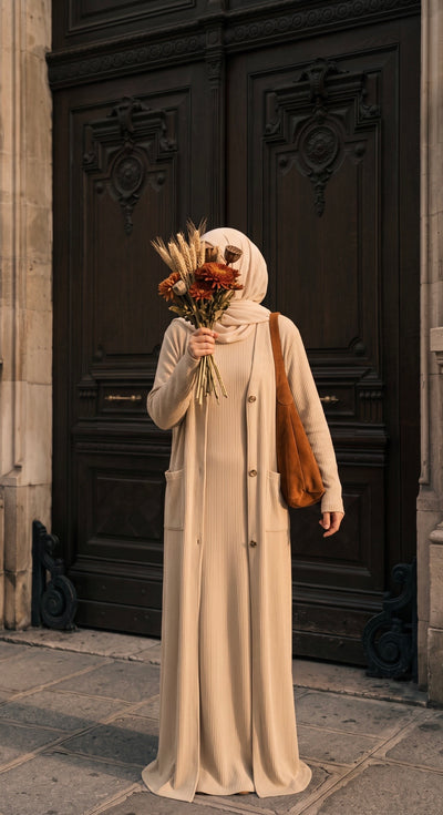 Nude unparalleled elegance matching set