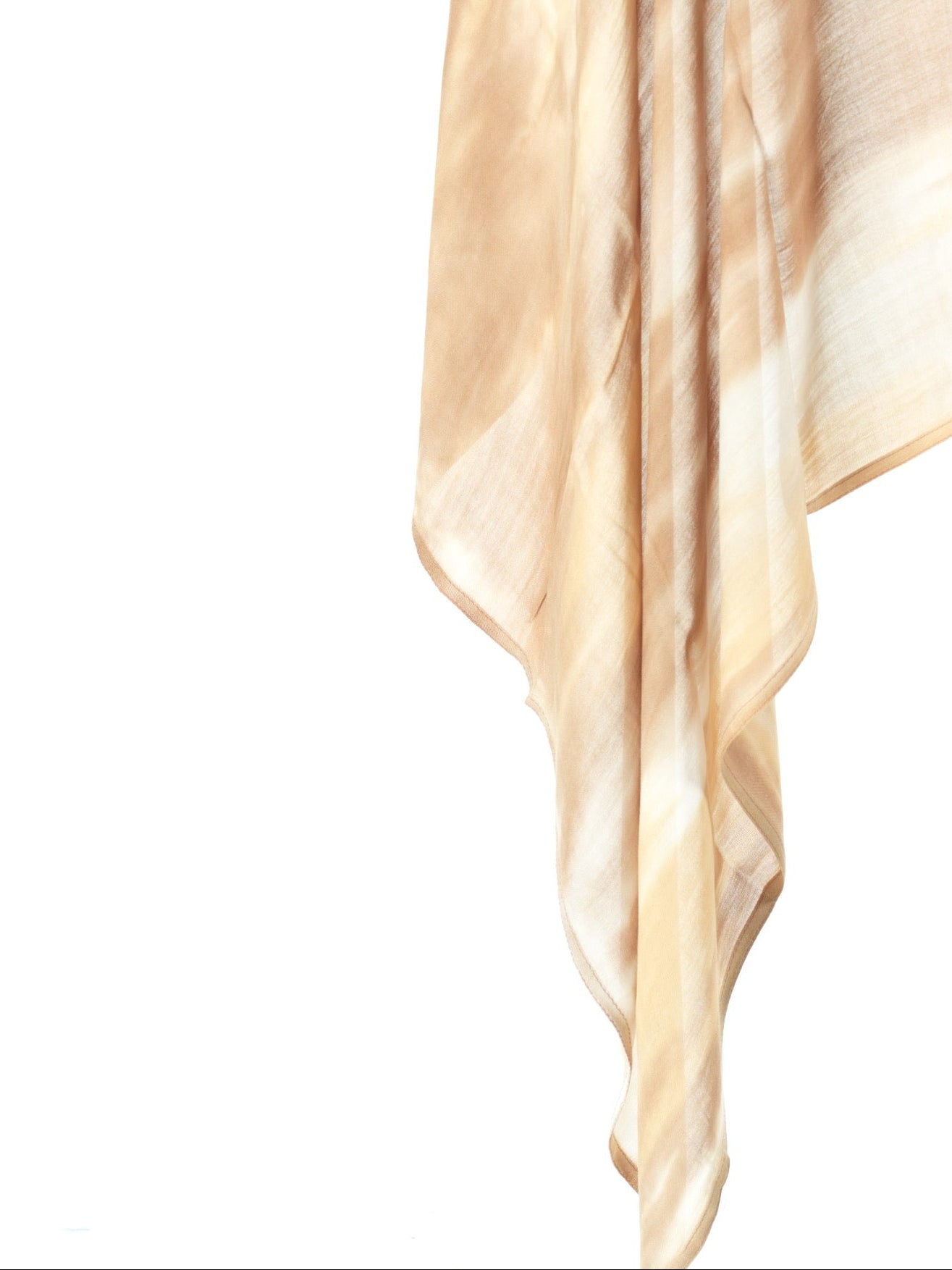 Blushing ombré Sunset tie-dye Modal print Hijab  ￼ — modest hijab | Kabayare Fashion
