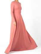 A-line Modest Maxi Dress Kabayare
