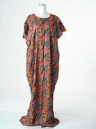 Afifa print bati dress Kabayare