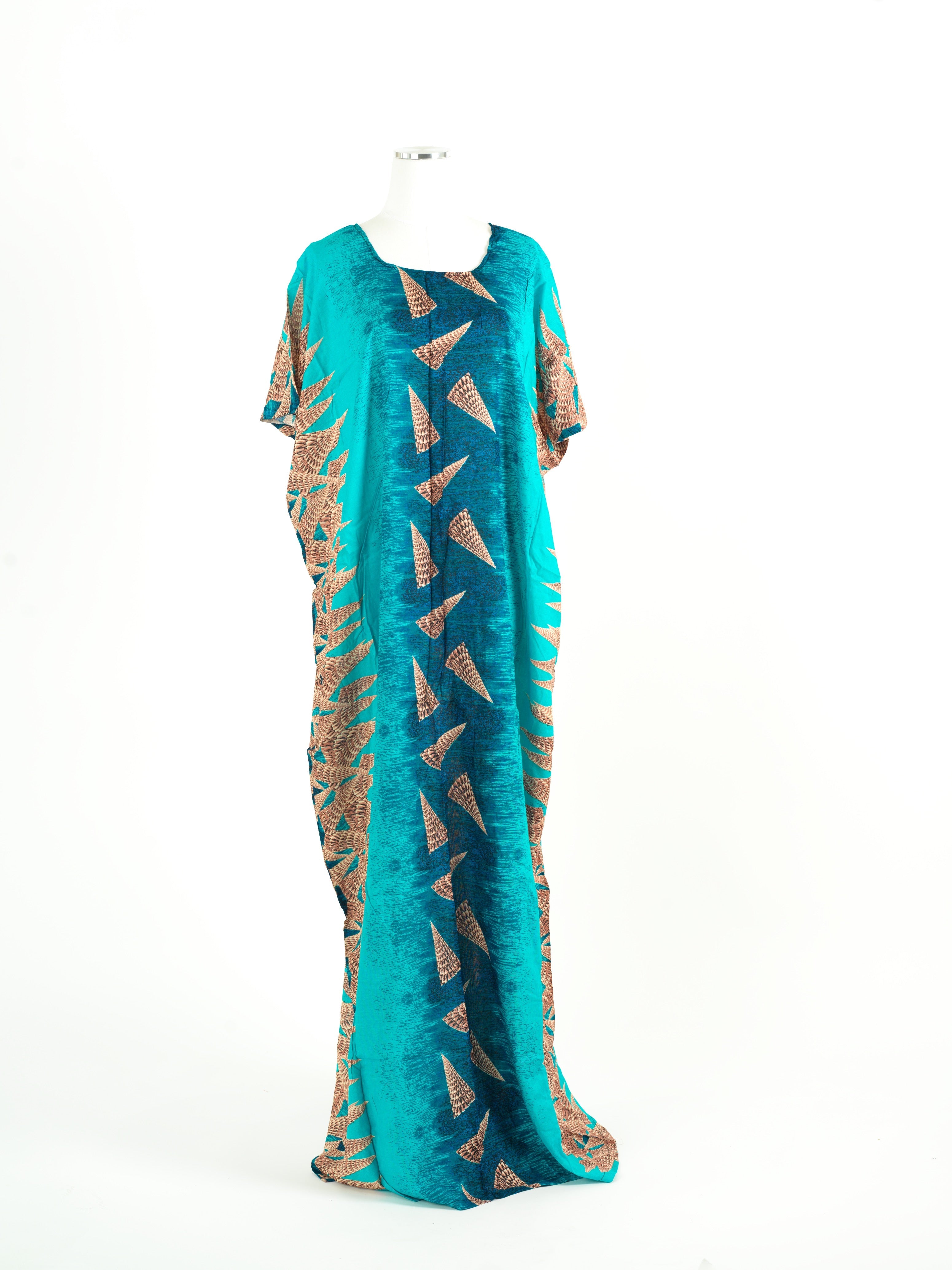 Amara print bati dress Kabayare