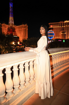 Dancing With You pretty satin Long sleeve Maxi dress Kabayare