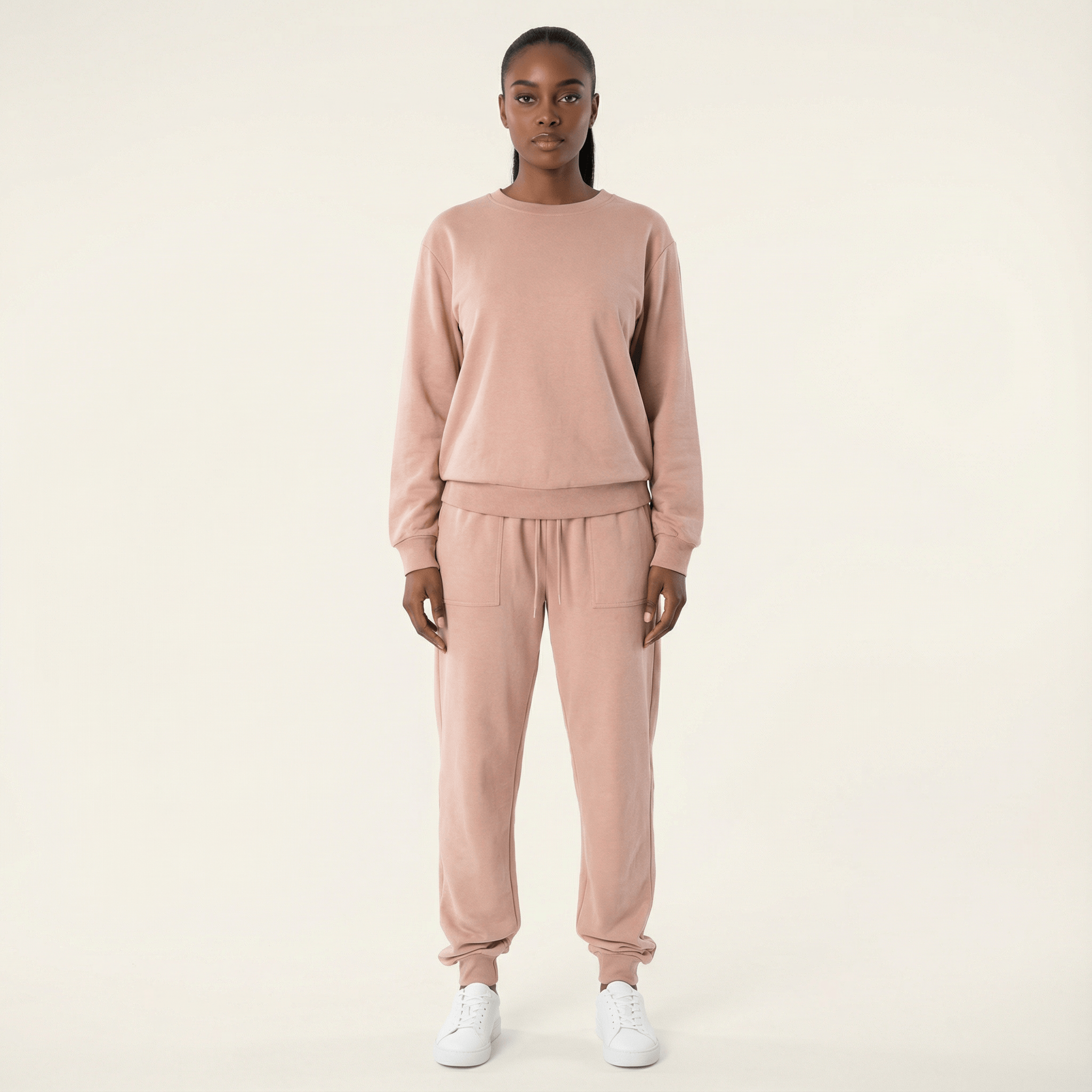 deep lotus Pullover Sweatshirt matching set Kabayare