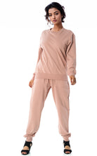 deep lotus Pullover Sweatshirt matching set Kabayare
