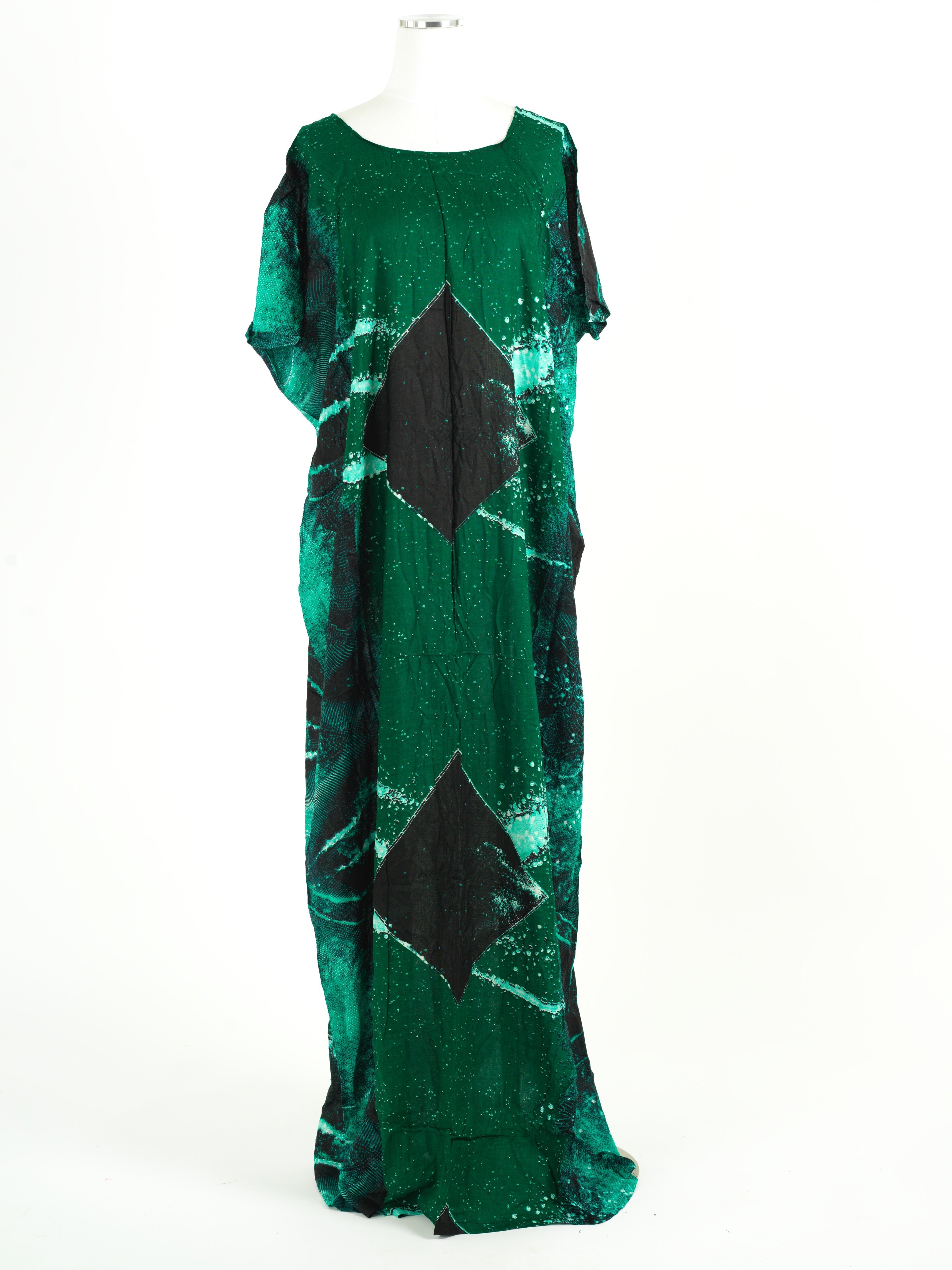 emelda print bati dress Kabayare