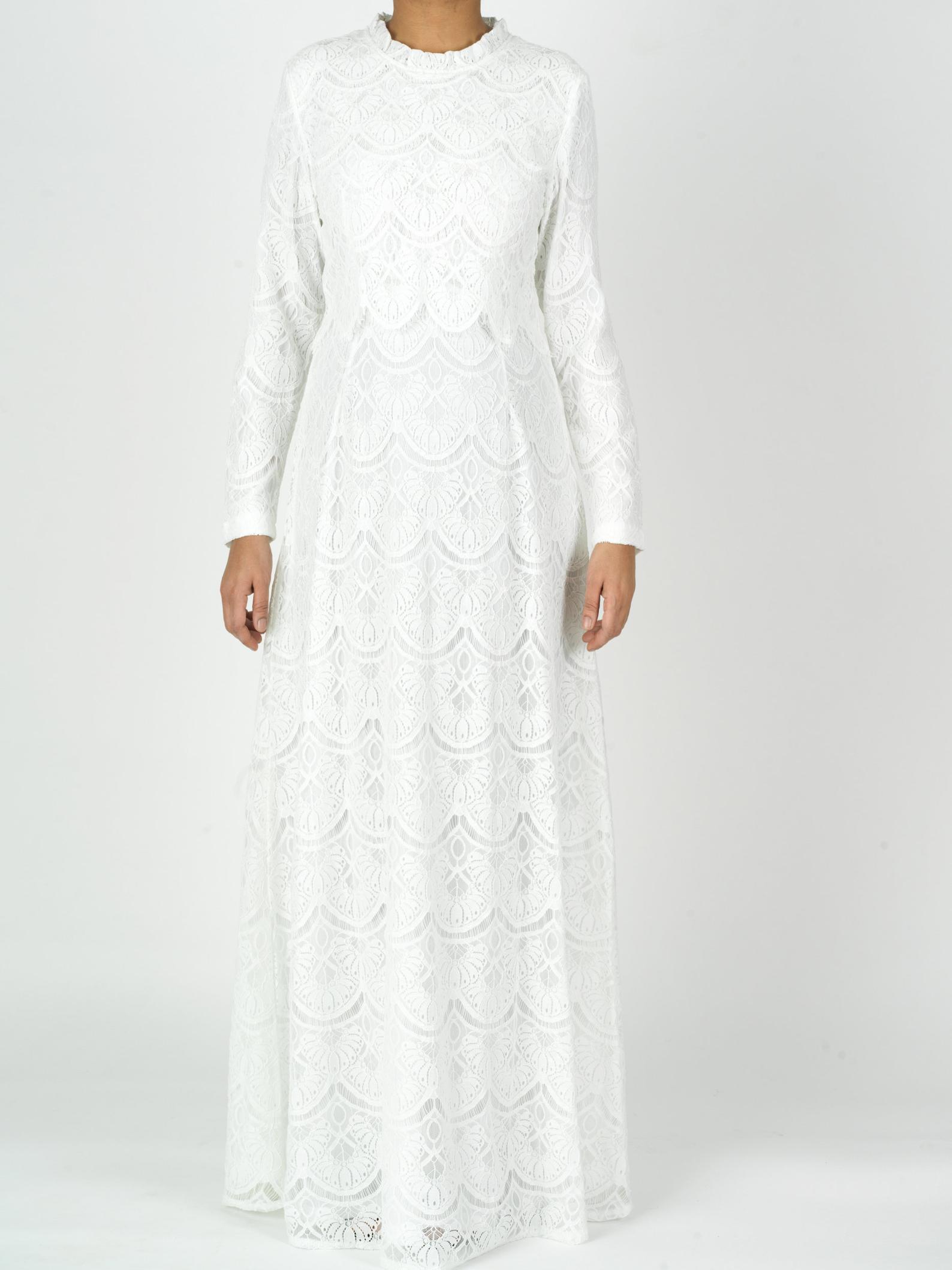Giovanna lace crop top dress Kabayare