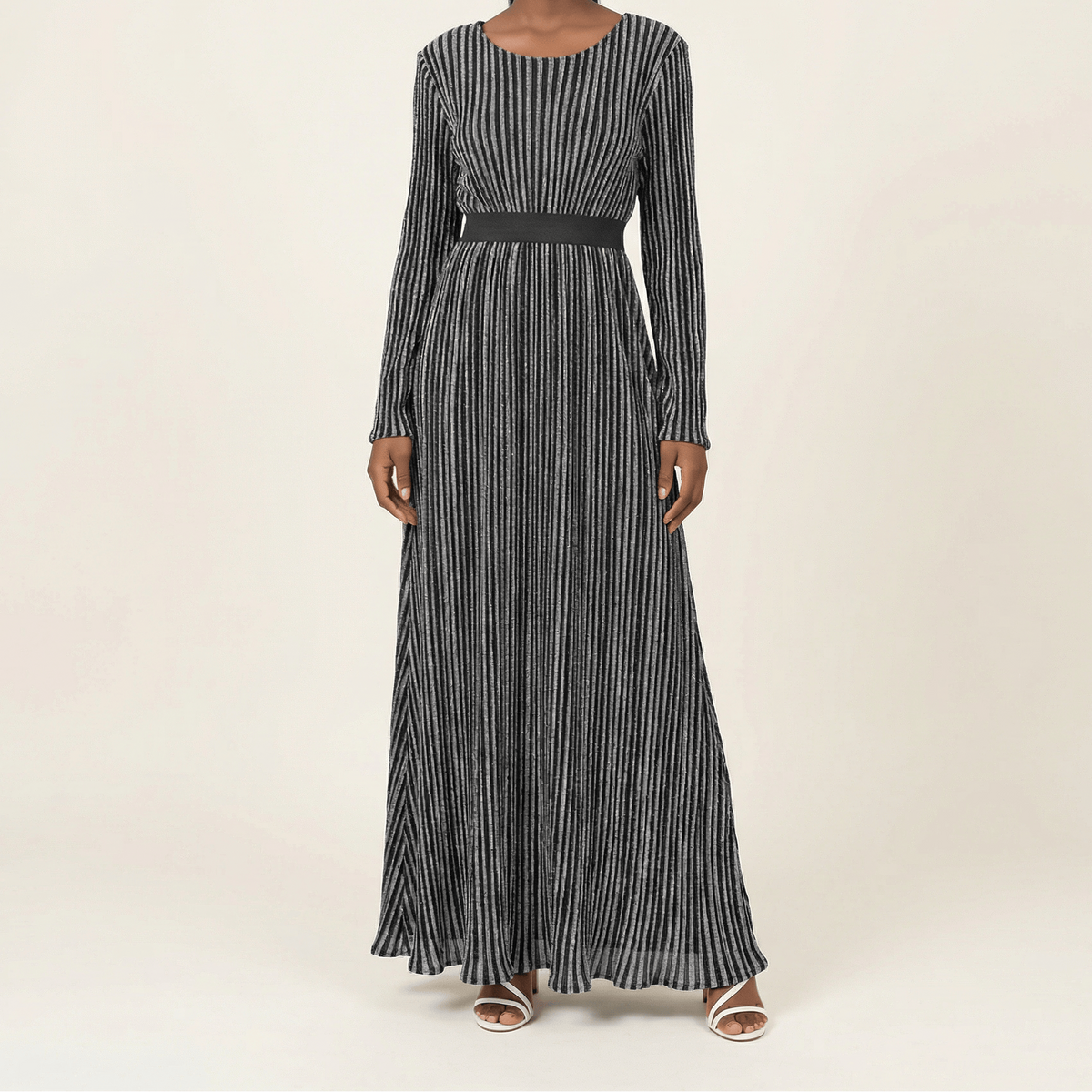 Glam and Shimmer maxi dress Kabayare