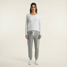 Gray Habibti sweat Pants Kabayare