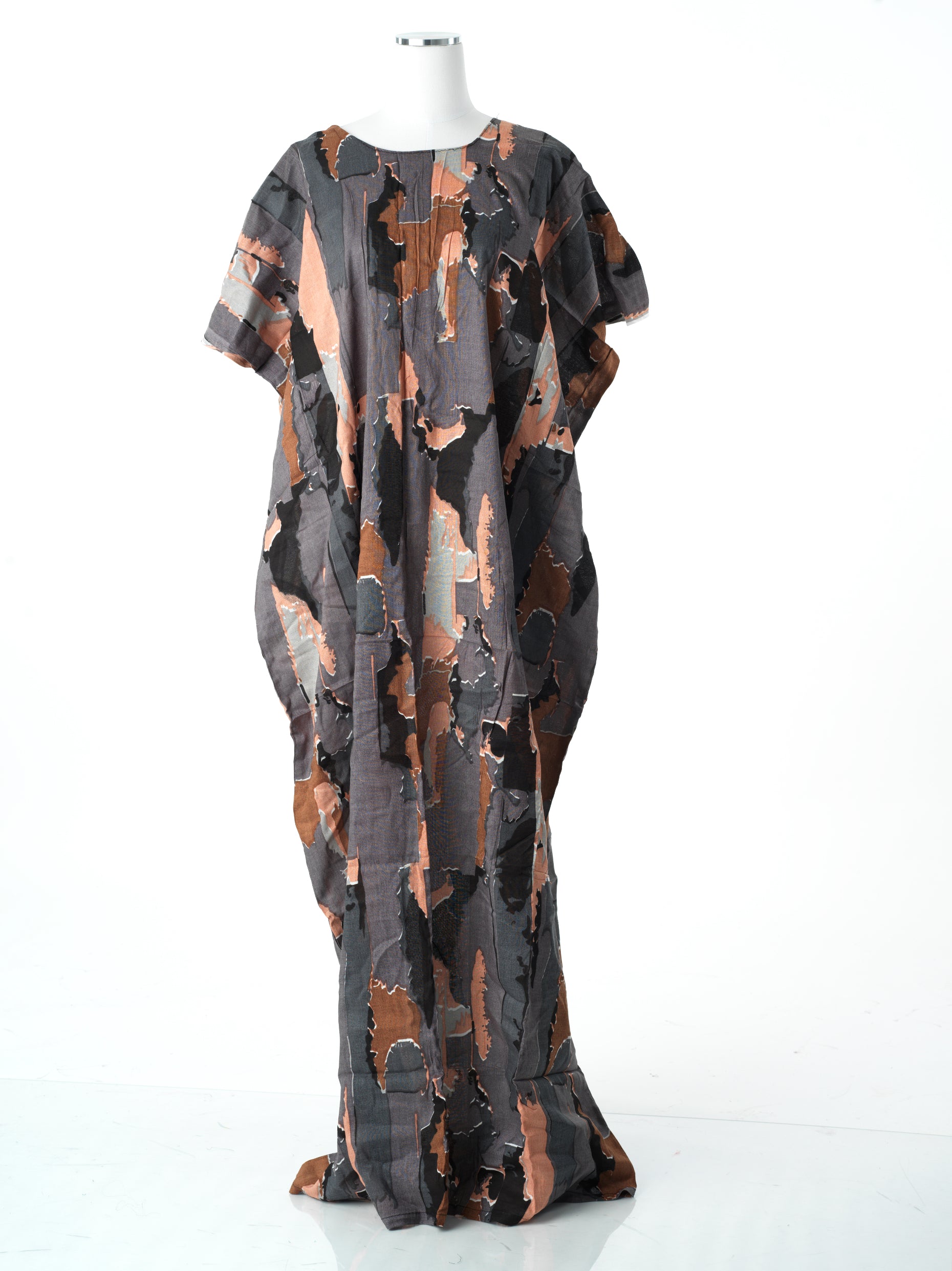 Halima print bati dress Kabayare