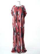 Halima print bati dress Kabayare