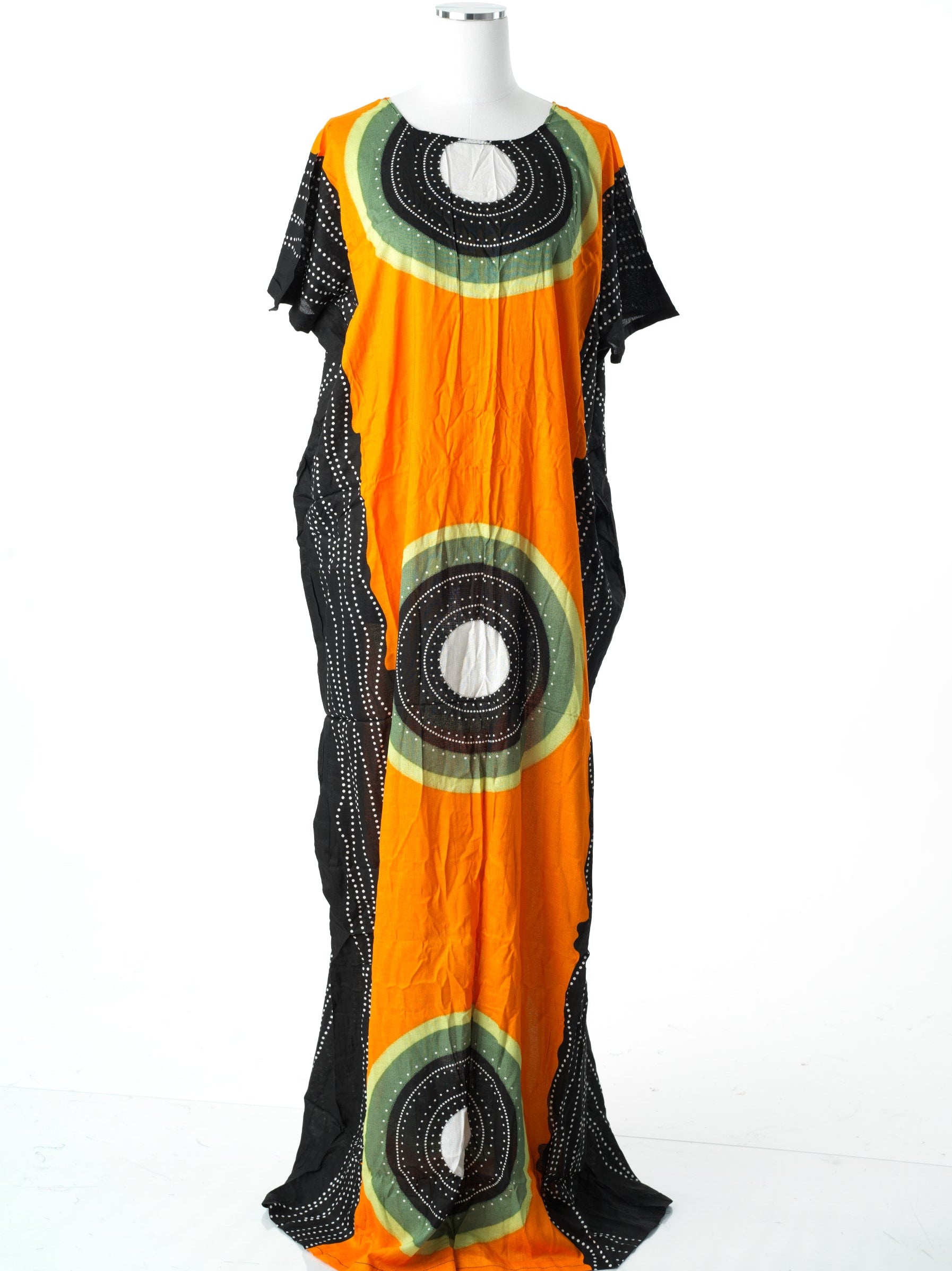 Haya print bati dress Kabayare