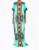 Aqua Baroque Bati Dress