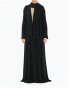 Black Abaya set Angelina draped