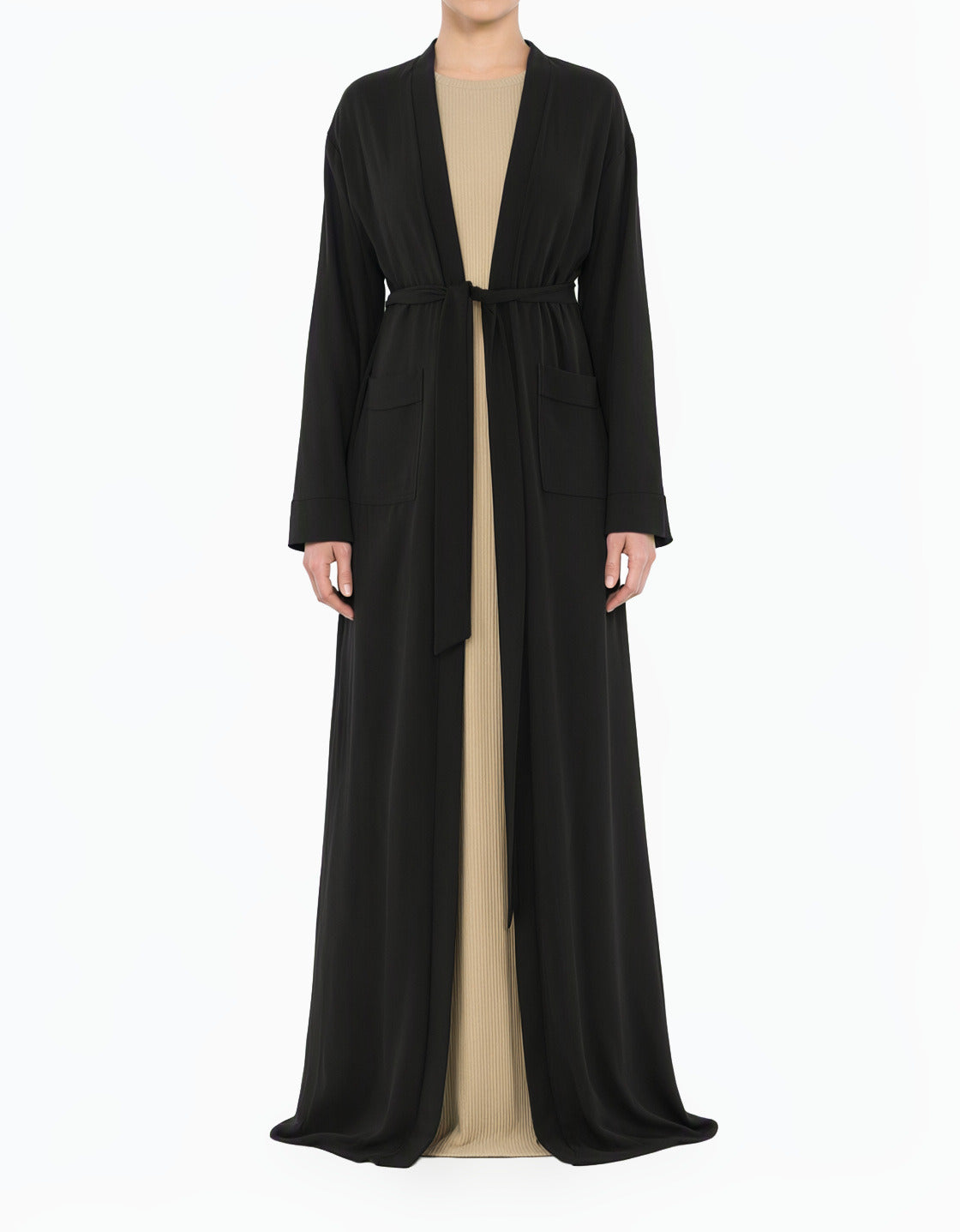 Black Abaya set Modern Sophisticated