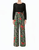 Black Floral Jumpsuits