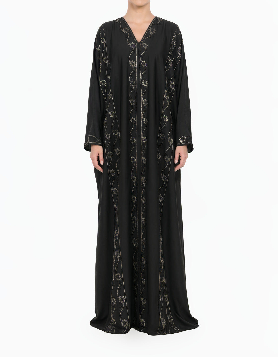 Black Glamour Dubai abaya set