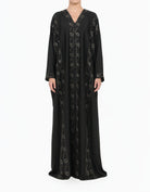 Black Glamour Dubai abaya set