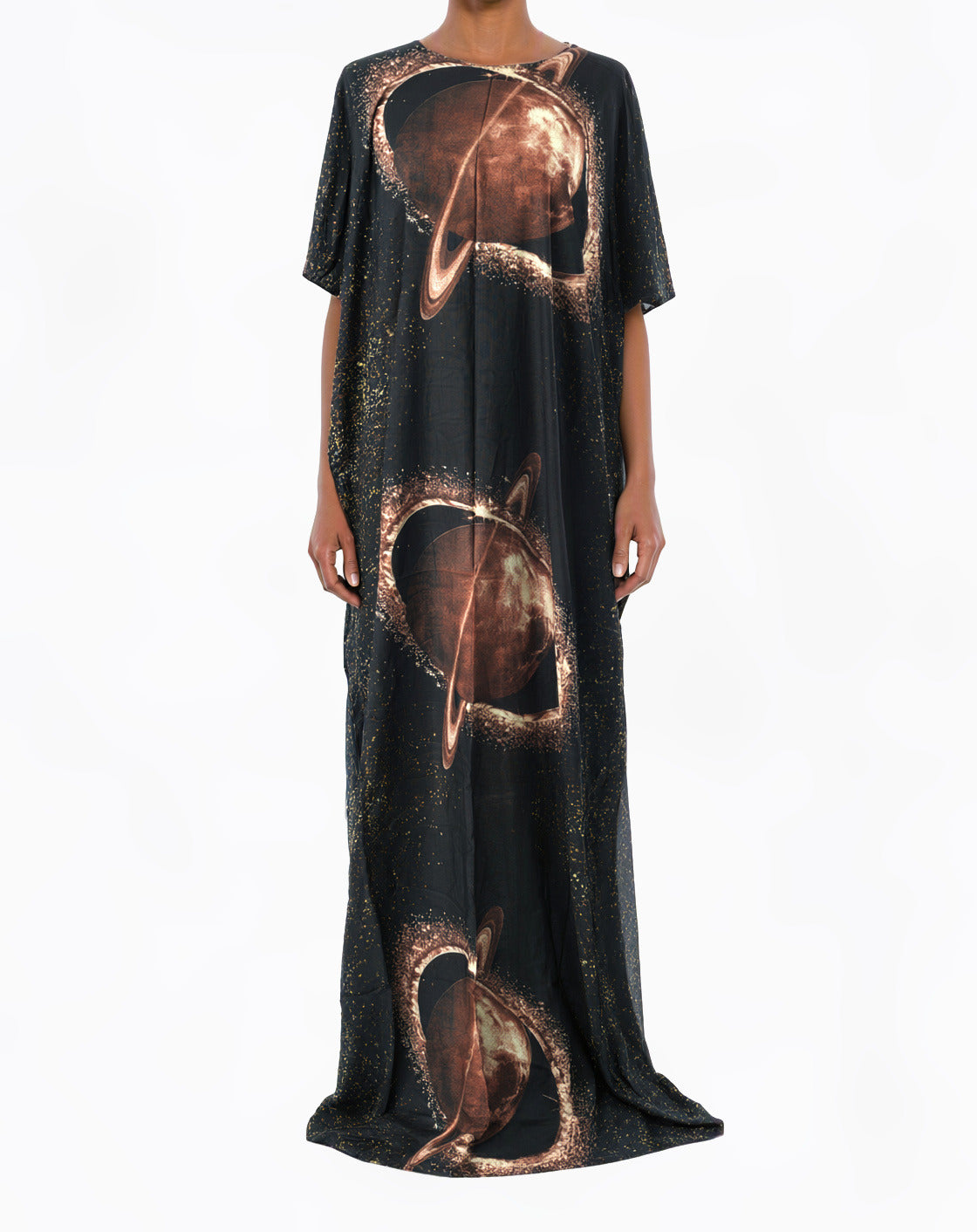 Black Saturn's Ember Bati Dress