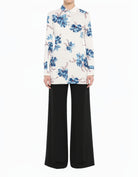 Blue Floral Tunic Modest top