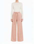 Blush modest trousers