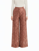 Mauve Lace modest trousers (Petite)