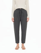 Ash Gray paperbag waist pants