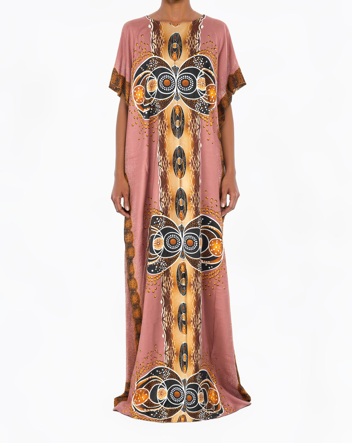 Coral Empress Bati Dress