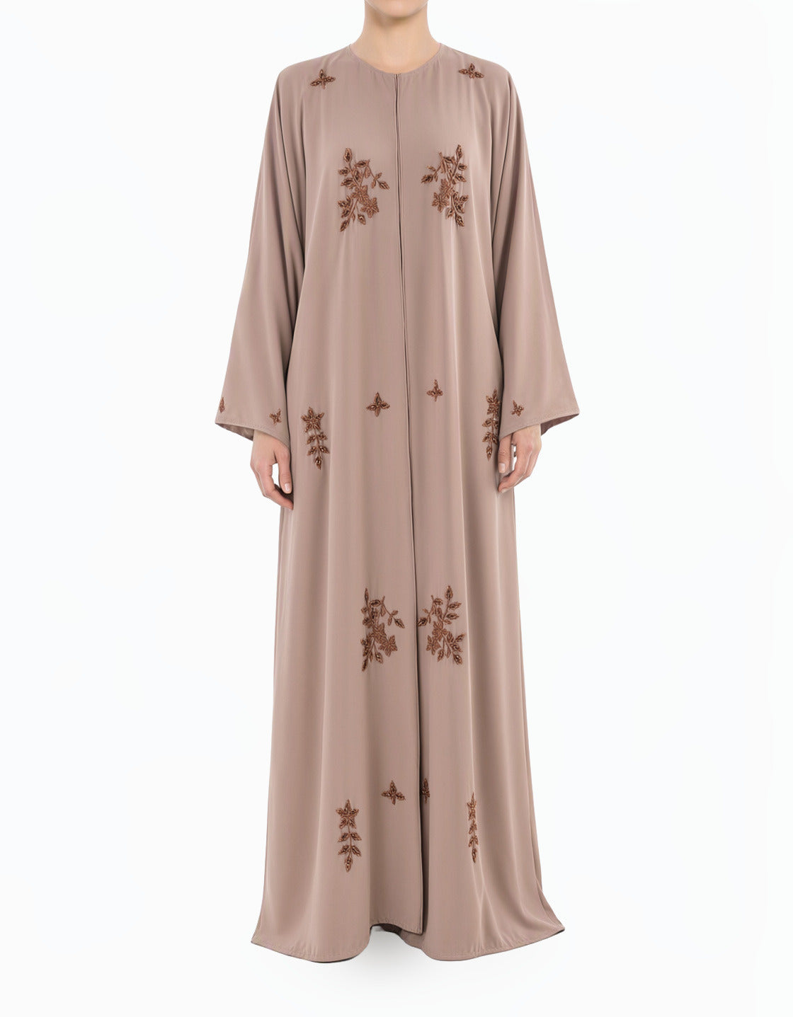 The copper blush Dubai abaya set