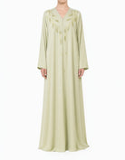 pretty Sage Dubai abaya set