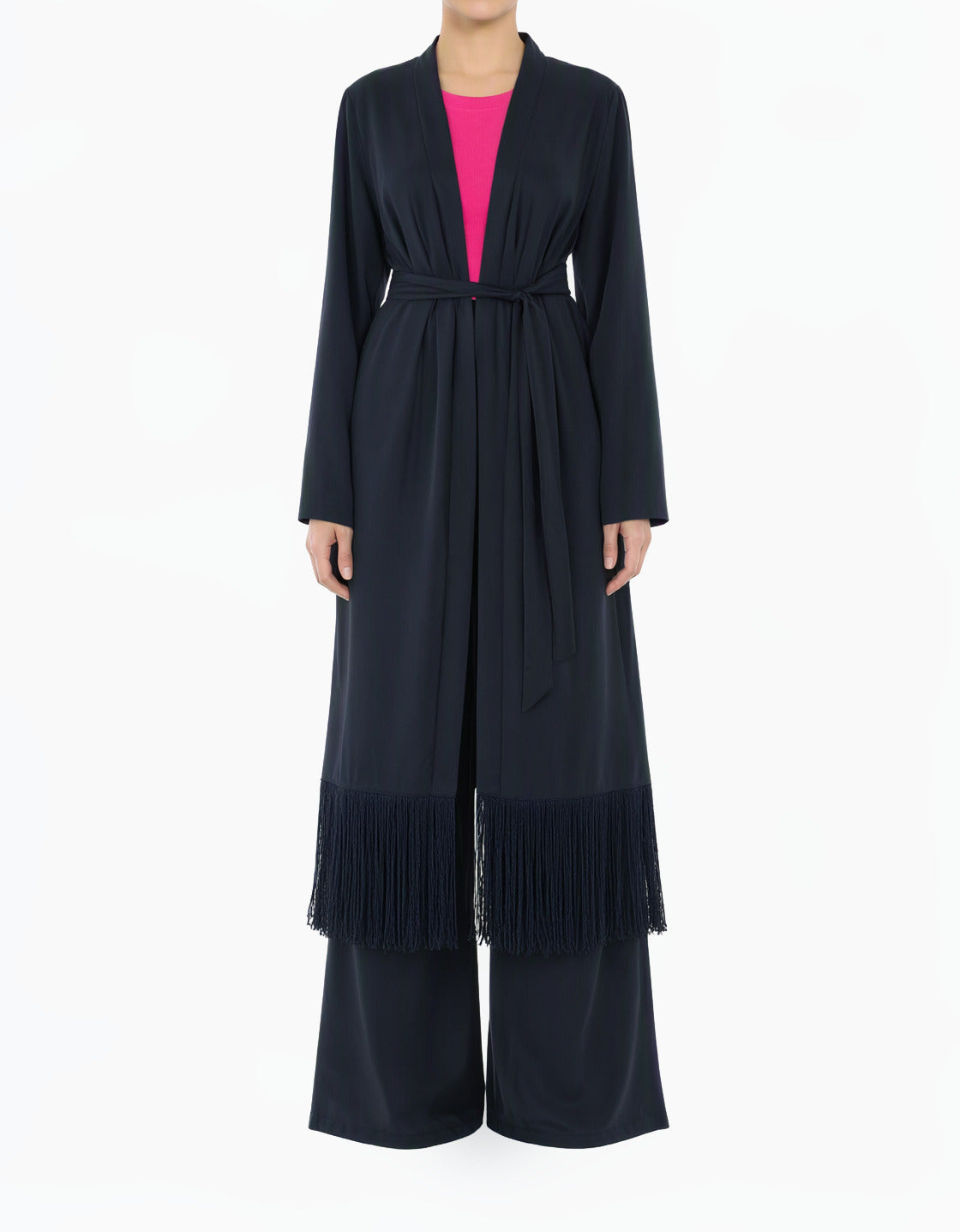 Navy Fringe detail Matching set