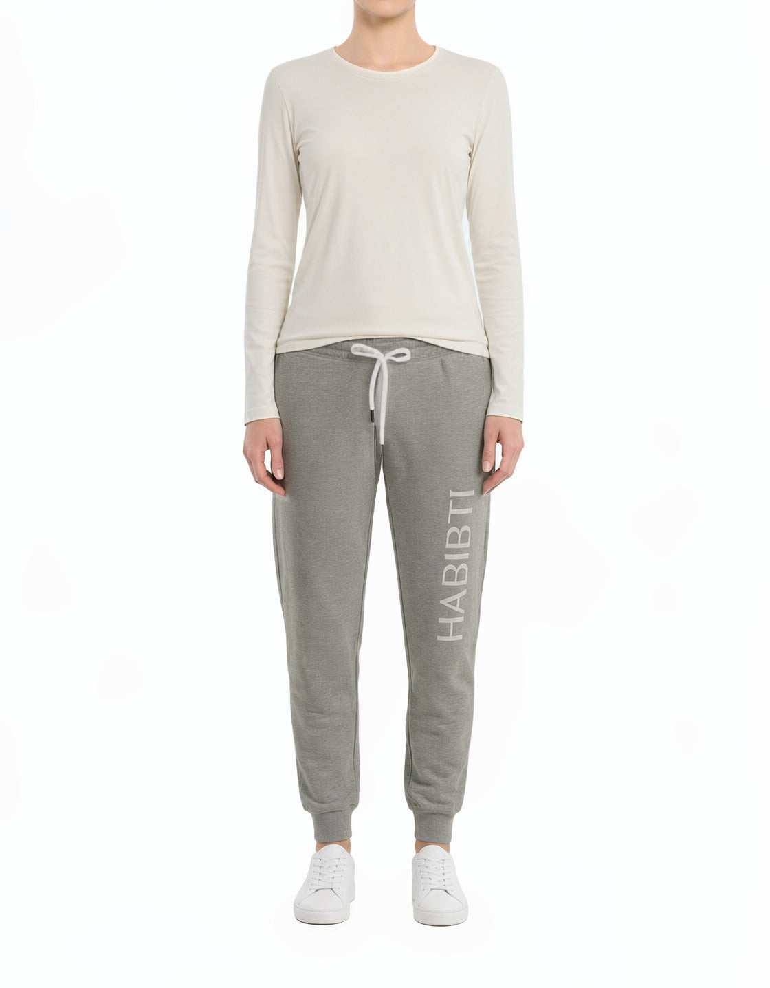 Gray Habibti sweat Pants