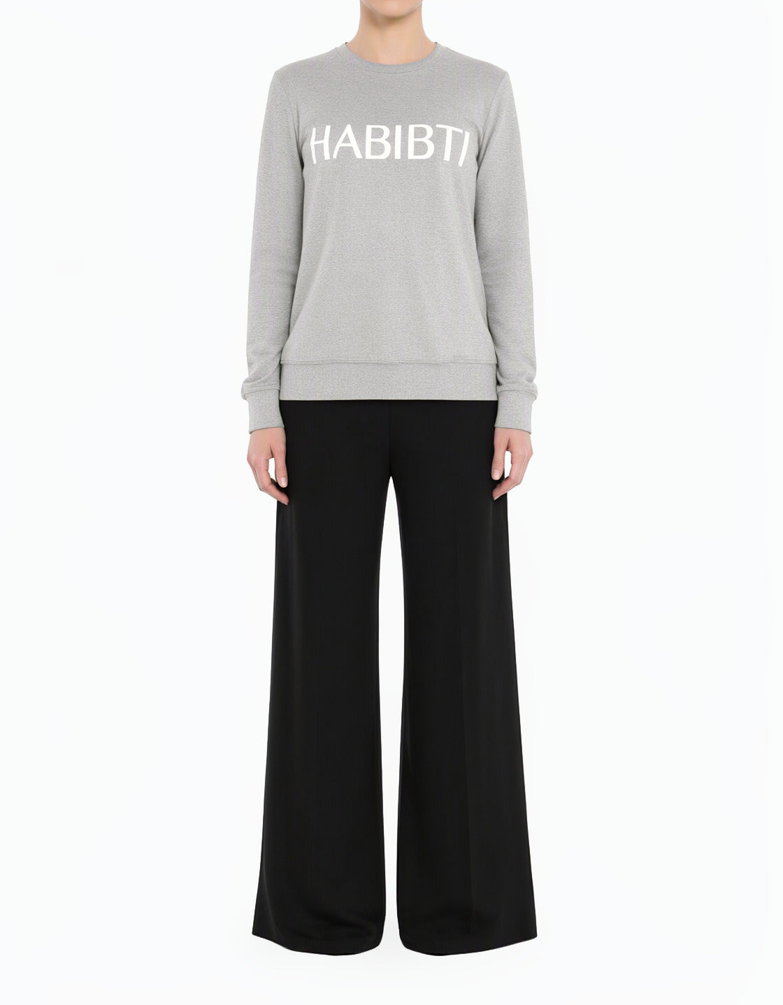 Gray Habibti sweater top