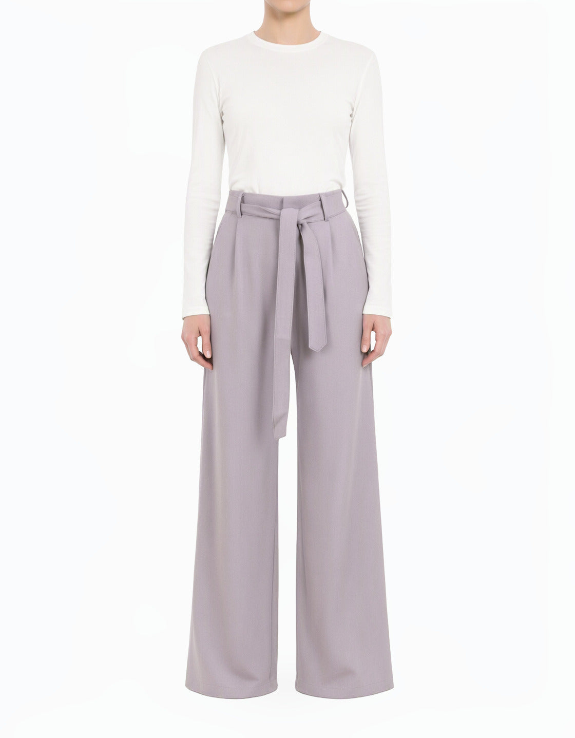 Gray Lilac modest trousers