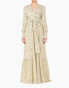 Ivory Java Long Sleeve Modest Maxi Dress