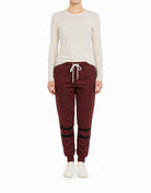 Maroon Modest Chic Sweat Pants