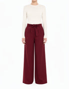 Maroon modest trousers