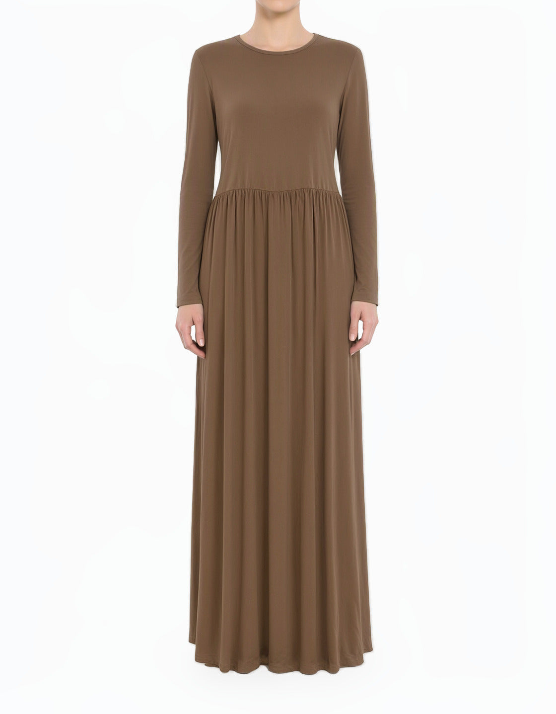 Mocha ORIGINAL Milk Silk Maxi Dress