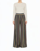 Multi color STRIPE PANTS