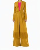 Mustard Fringe detail Matching set