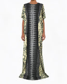 Olive Aztec Bati Dress