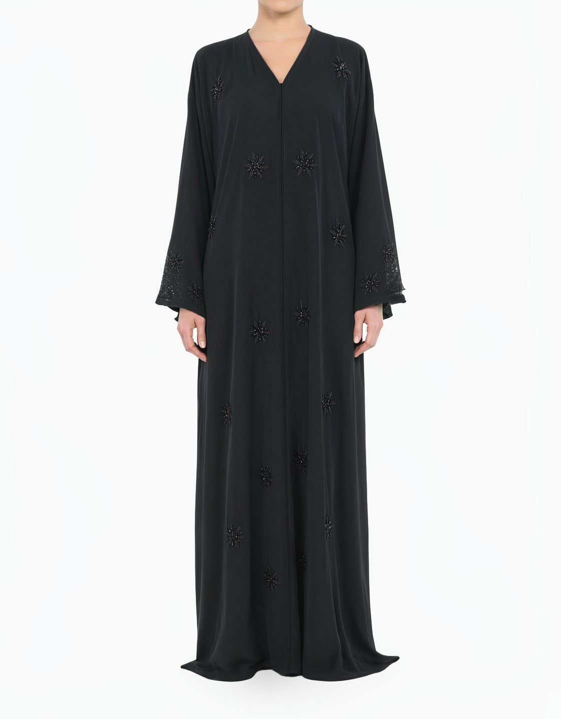 Black pearls Dubai abaya set