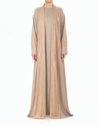 Malika Pearl Sequin Abaya Set