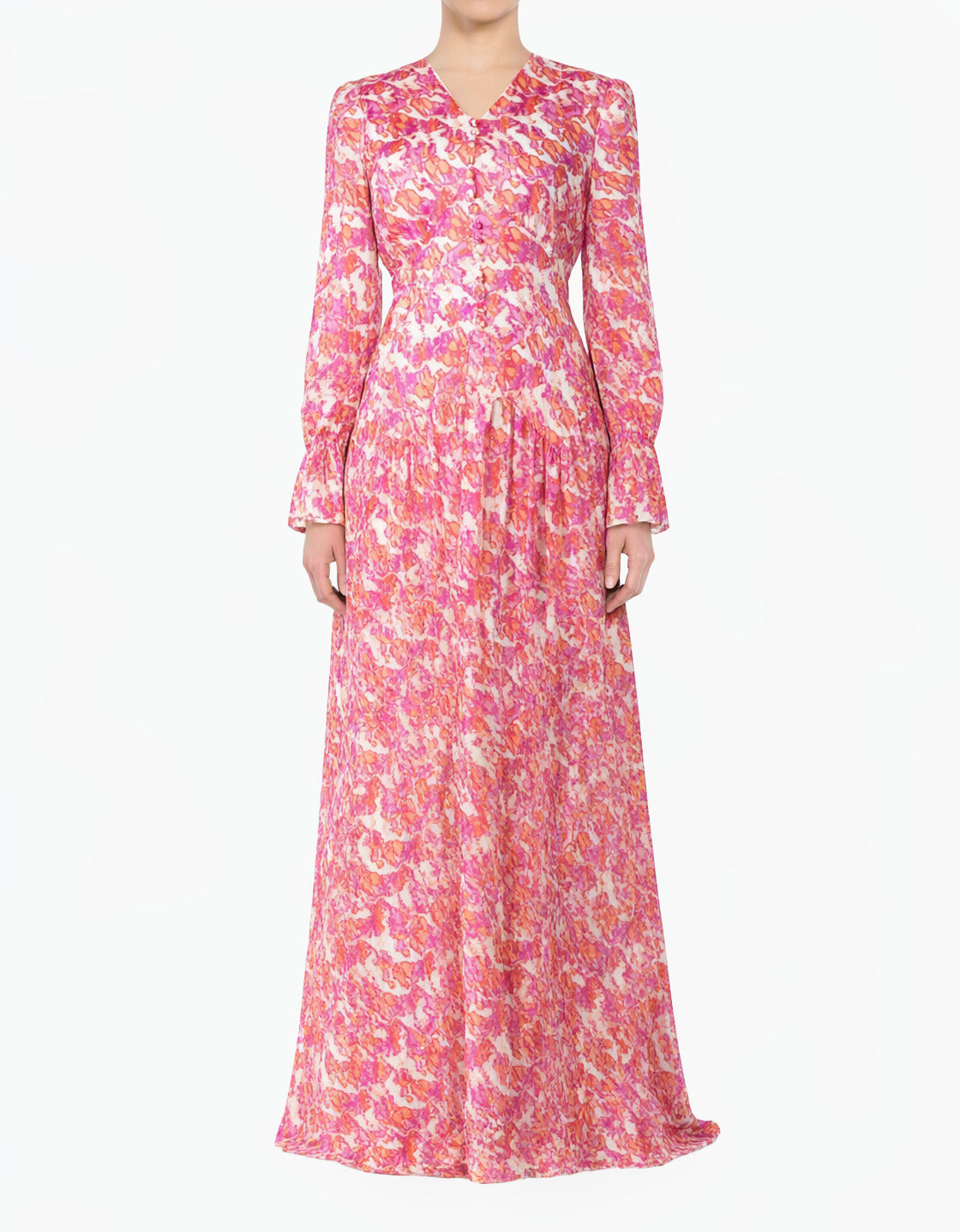 Pretty in Pink Modest Maxi Dress