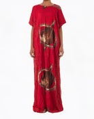 Red Saturn's Ember Bati Dress