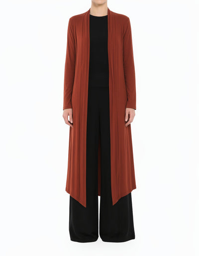 Cinnamon Super Soft Amira Jersey Cardigan