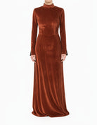 Super soft velvet maxi dress