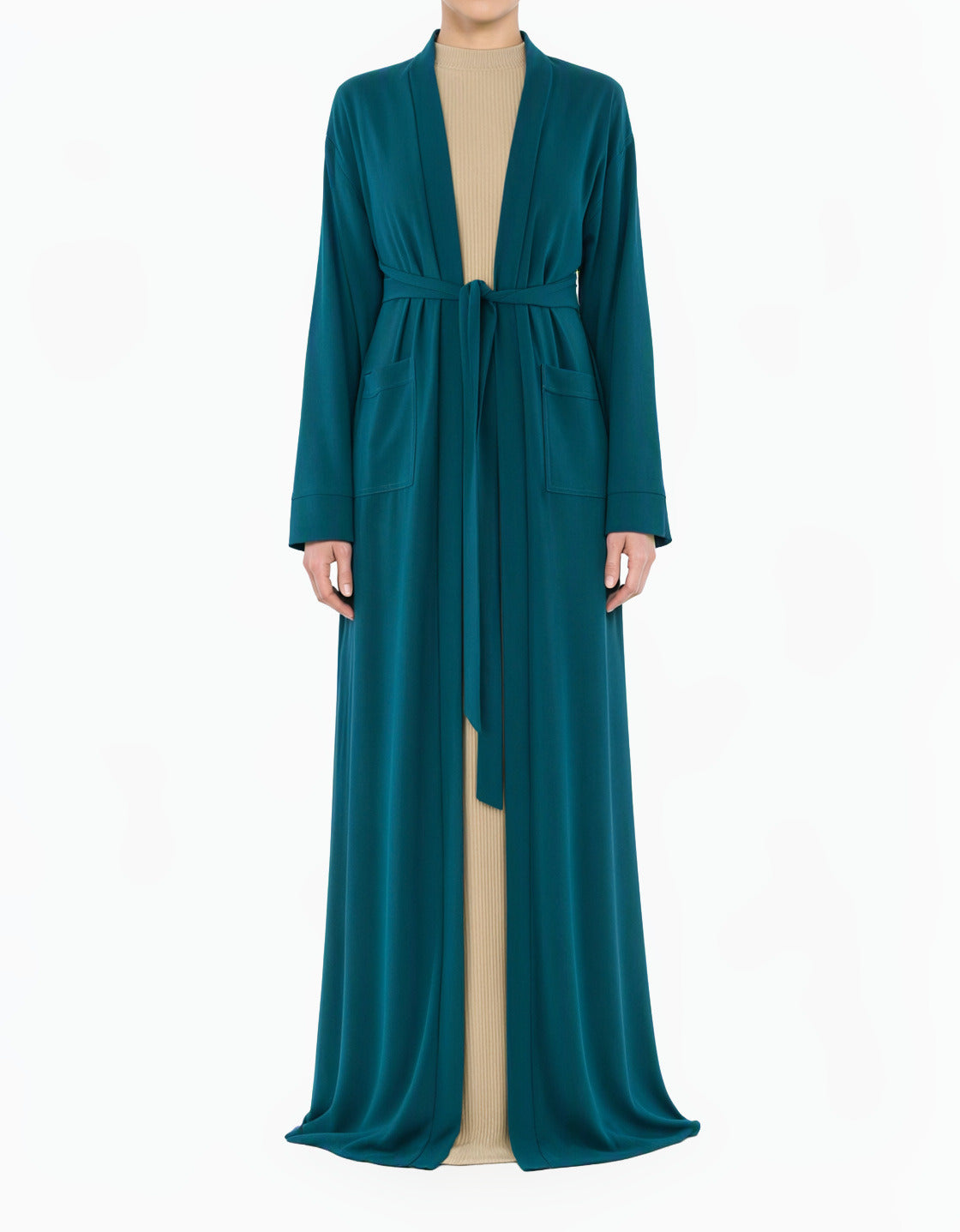 Teal Abaya set Modern Sophisticated